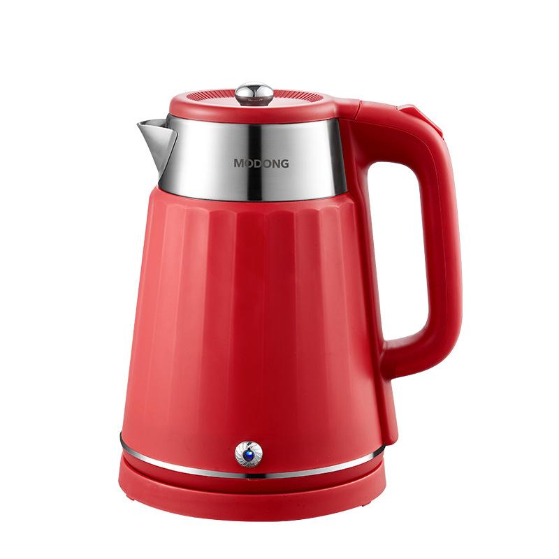 

1.8L Electric Kettle Household Thermostatic Kettle Automatic Heat Preservation Teapot 304 Stainless Steel Liner Health Pot 220V AU червоний