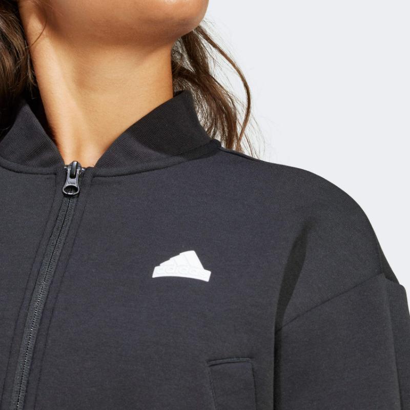 Adidas Future Icons 3-Stripes Bomber Jacket Women Jacket Black IP1566