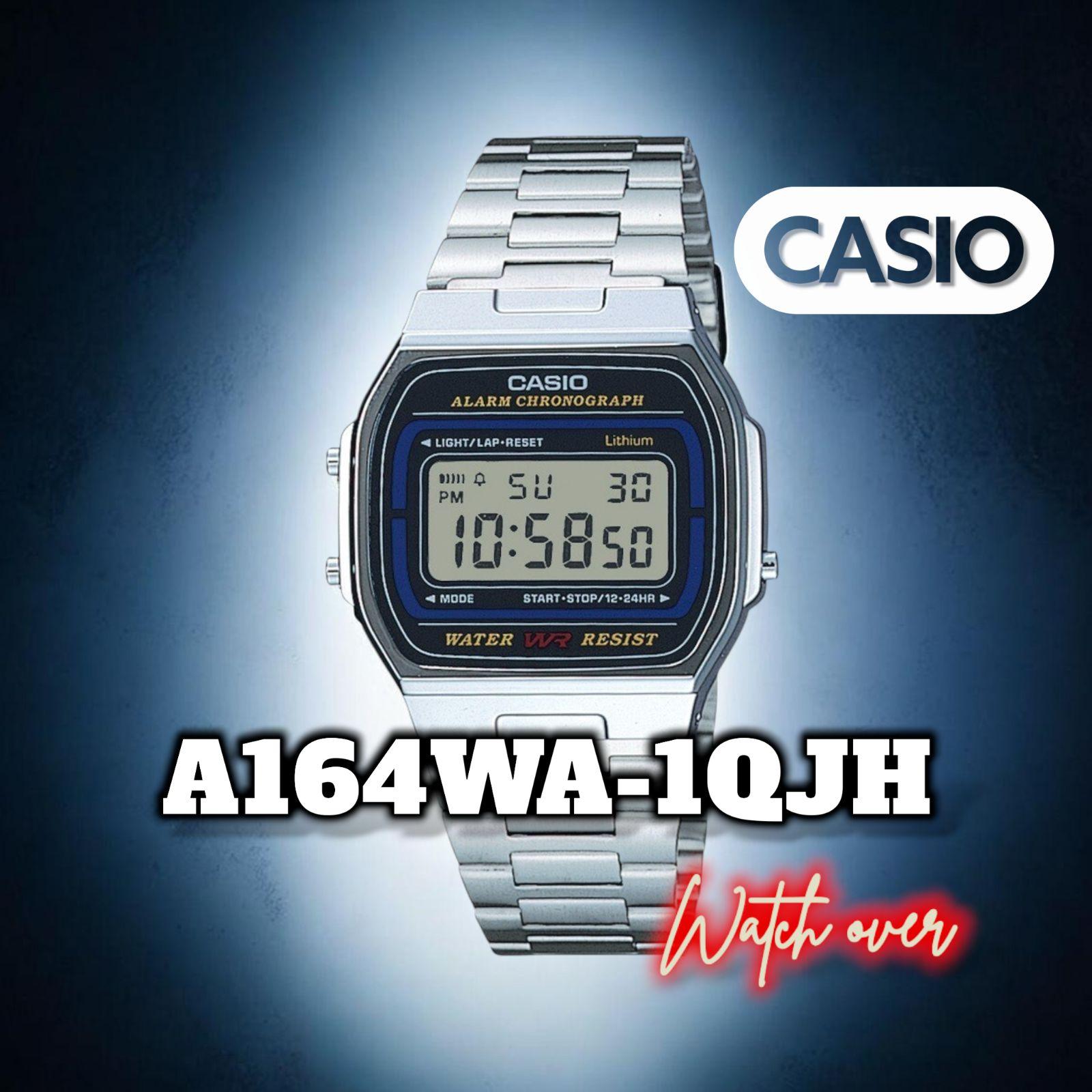 A164 Cheap Casio Chipukashi Last [A164WA-1QJH] A164WA Domestic genuine digital wristwatch Silver LED a164wa 1qjh Mercari delivery CASIO Collection