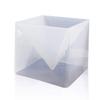 DEZAR Silicone Mold, Resin Pyramid, Orgonite, Handmade, Soft Cutter, 15cm