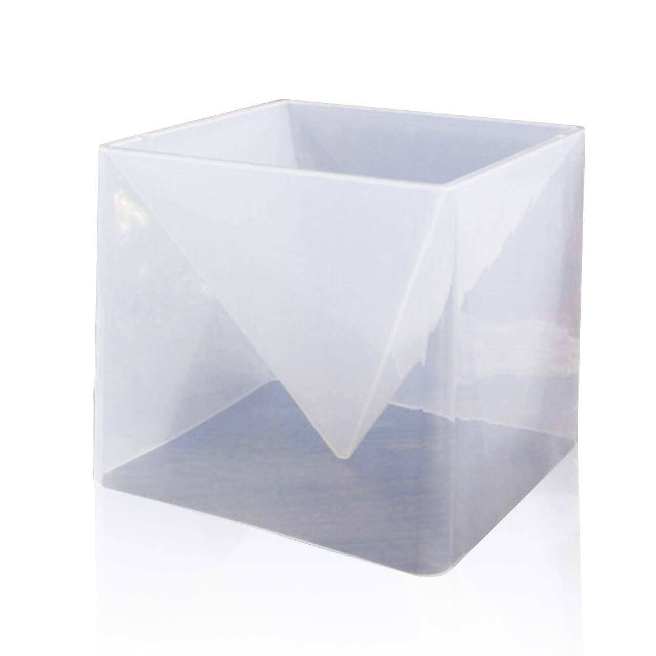 

DEZAR Silicone Mold, Resin Pyramid, Orgonite, Handmade, Soft Cutter, 15cm