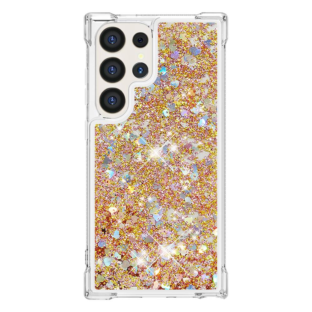Fundas Quicksand Case for Samsung Galaxy S25 Ultra Plus Coque Soft Liquid Bling Cover For Samsung Galaxy S25 Edge FE Phone Case