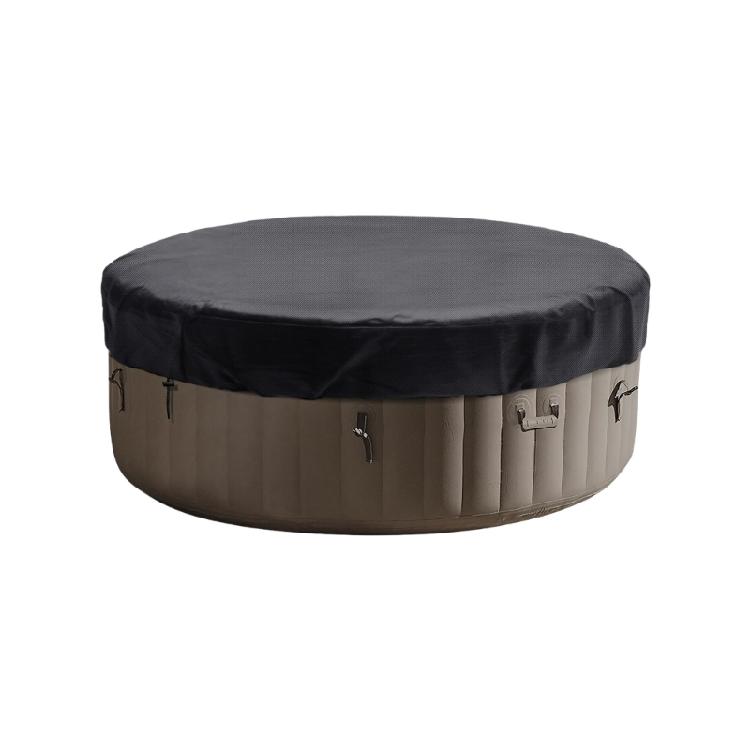 Elastic Round Bath Tub Protector Waterproof Oxford Fabric Cover Dustproof Design Spa Accessory Installation