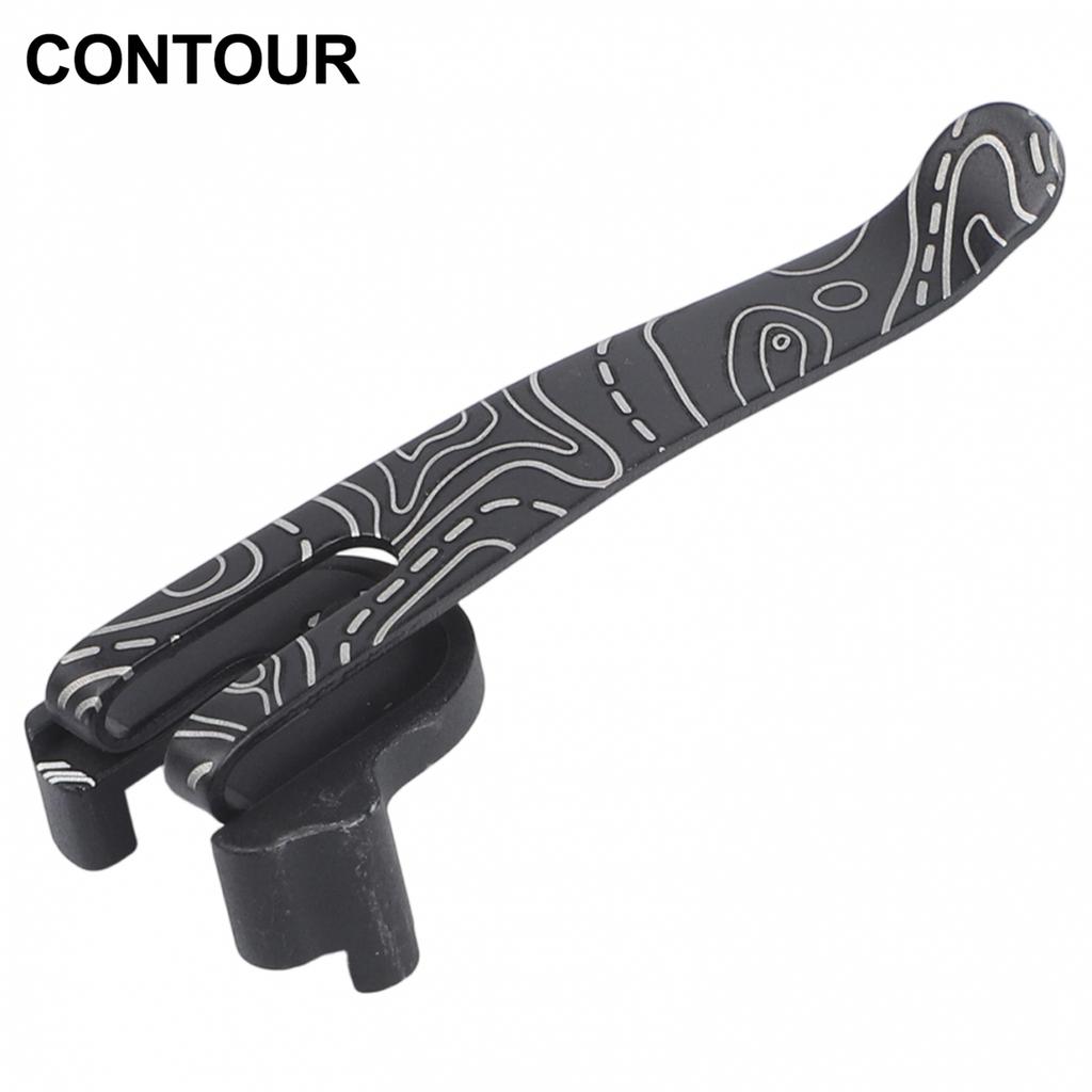 Stainless Steel Construction 91MM Pocket Clip Deep Carry Clip