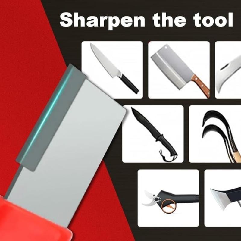 Foarfece multifuncționale pentru cuțite de exterior Foarfece de grădină Foarfece pentru crengi de fructe Wetstone o varietate de instrumente potrivite pentru ascuțirea ascuțitorului portabil de cuțite