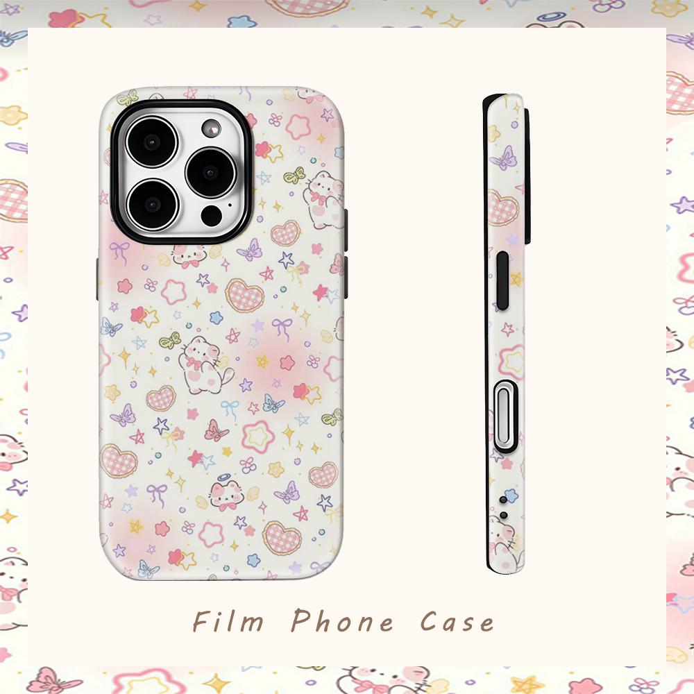 Angelic Kitten PastelsFor Magnetic Phone Case for IPhone 17 16 15 14 13 Pro Max Plus Single Double-layer Tough Case