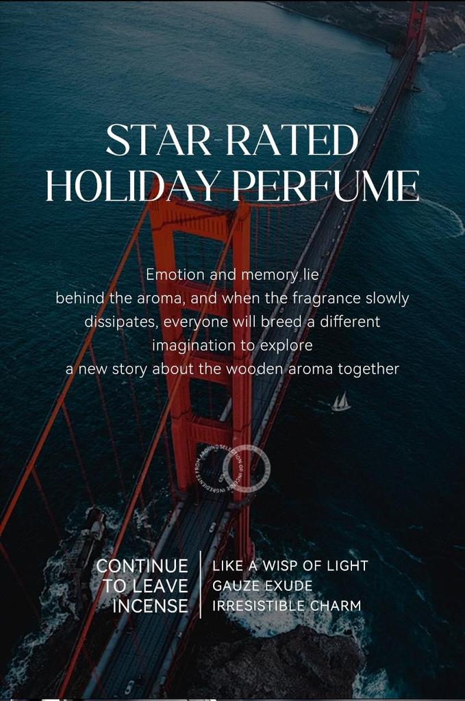 MORAKOT Star-Rated Holiday Eau De Parfum, Sailboat Inspired Luxury Fragrance for Men & Women, Fresh Aquatic Scent with Bergamot, Long Lasting, 75ml