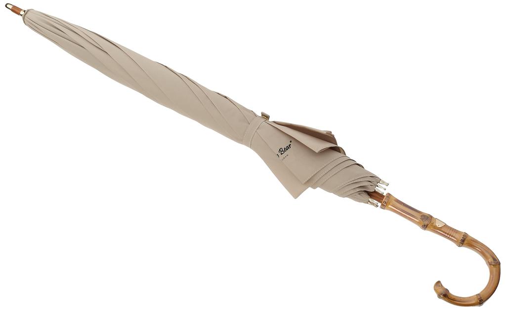 Moonbat Rain Umbrella Long Umbrella Short Type UV Protection BEAR Beige [Mackintosh Philosophy] 21-431-10975-00