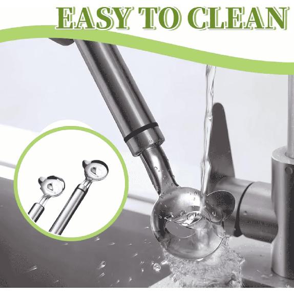 3 Pack Stainless Steel Cactus Peeler Spoon – Multi-Function Vegetable & Fruit Peeler for Nopales, Potatoes & Kitchen Use – Practical Tool for