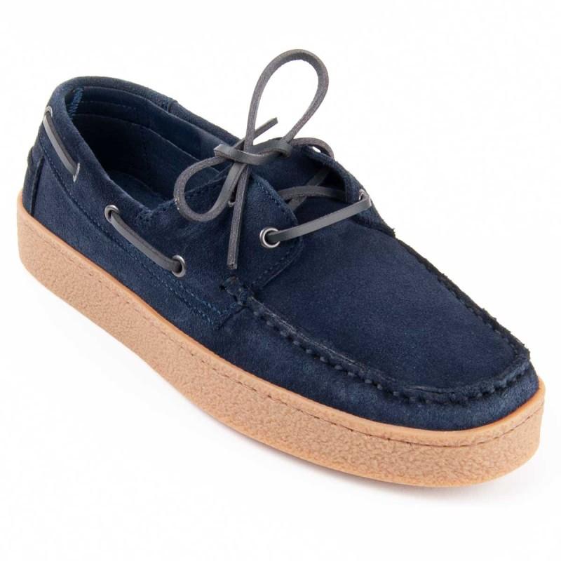 Men's Leather Casual Boat Shoe. Purapiel Puranautic13 103031