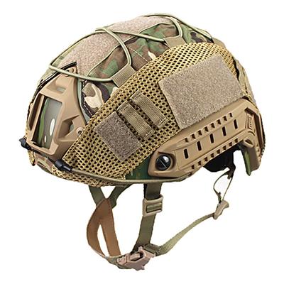 Cubierta de Casco Camuflaje Vendaje Malla Ligera Transpirable Cubierta para Casco de Bicicleta para Montar