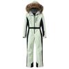 Einteiliger Ski-Overall für Damen, isoliert, winddicht, wasserdicht, warm, Schneeanzüge, schmal geschnittene Skianzüge für Damen, Overalls, Snowboardanzug
