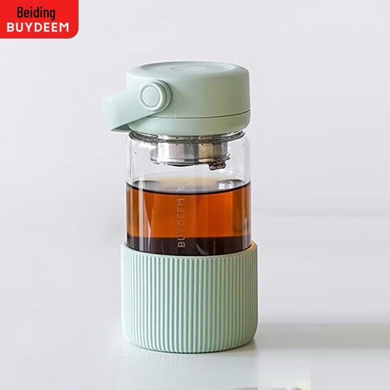 Buydeem Portable Tea Infuser Glass Bottle