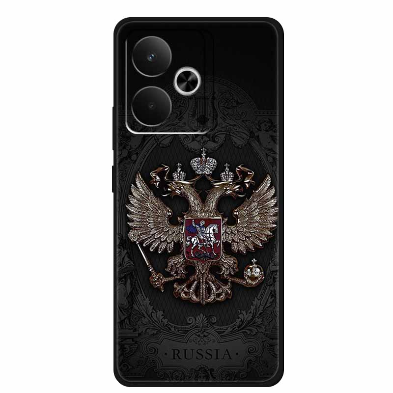 Phone Case For Realme GT 7T Case Flowers Soft Black Silicone Back Cover For Realme 14 5G 15 Pro GT7 Case Shockproof Coque Fundas