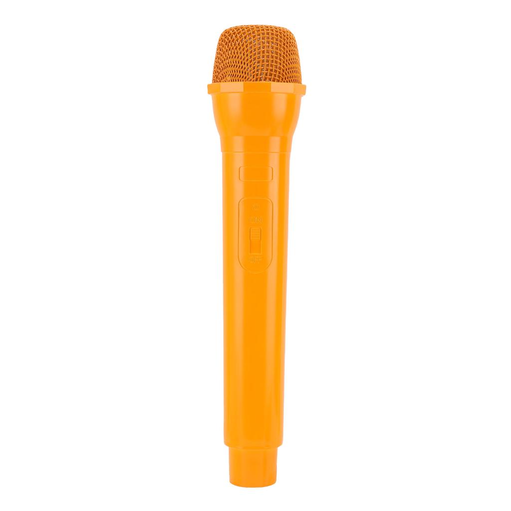 Fake Microphone Prop Simulated Pretend Plastic Microphone Prop for Cosplay Photography Training
