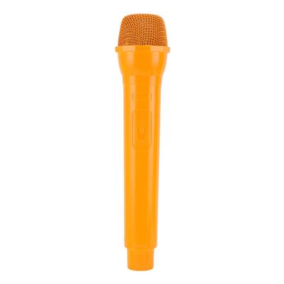 Fake Microphone Prop Simulated Pretend Plastic Microphone Prop for Cosplay Photography Training