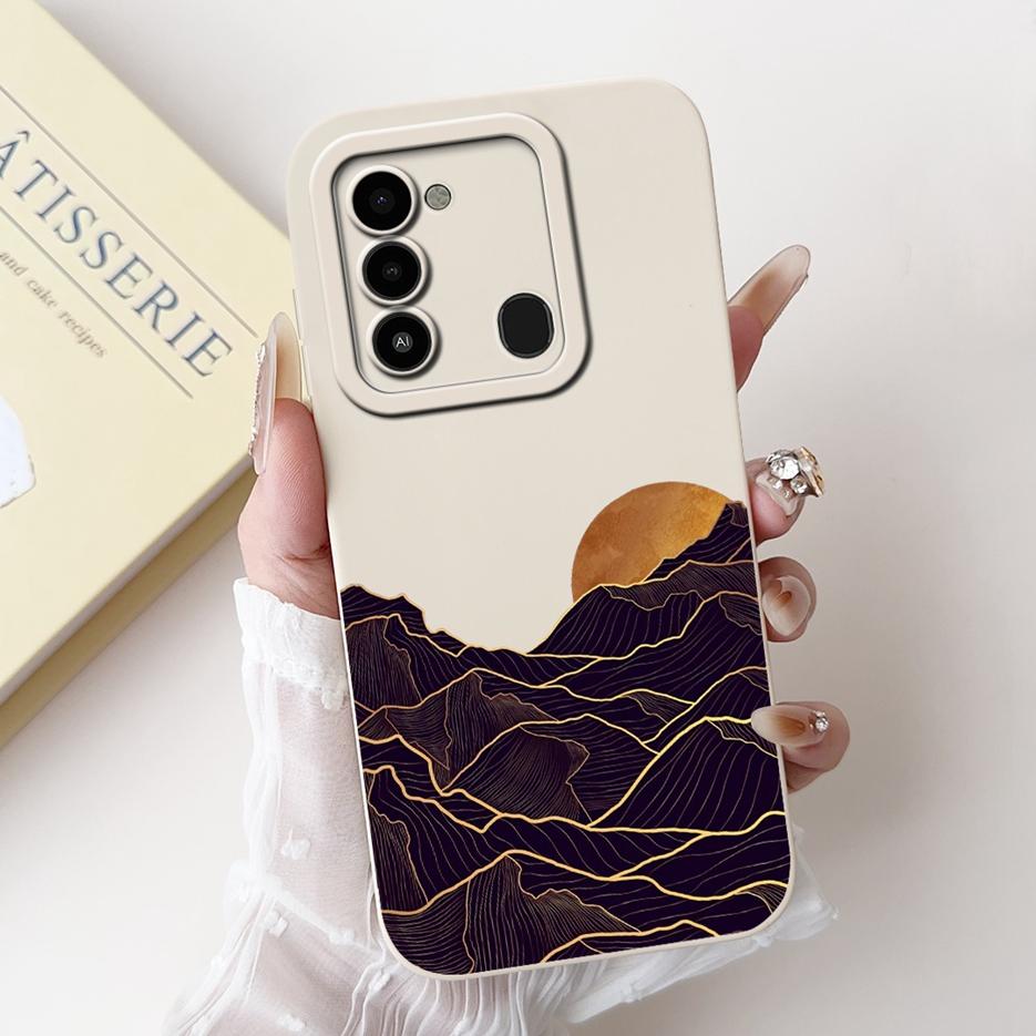 For Tecno Spark 8C Case KG5k KG5j KG5n Luxury Candy Painted Cover Soft TPU Shell For Tecno Spark Go 2022 KG5 Spark8C Phone Cases