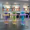 Cute Children's Plastic Cup Portable Big Belly Cup Gift Sports Water Cup  School Boys Girl