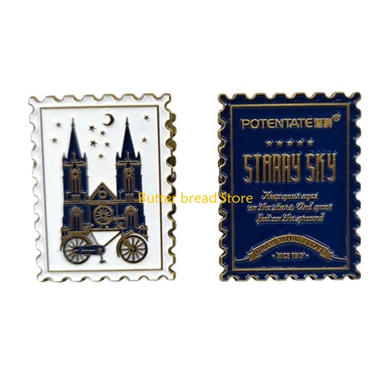 

W89C Vintage Scrapbooking Clip Journal Page Clips Metal Paper Clip Binder Clip for Journaling Organizing File Journal Picture