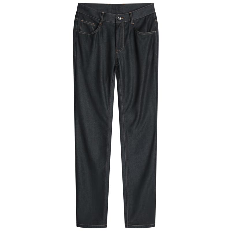 K-Boxing Men's Business Casual Straight-Leg Jeans BQRT3534