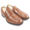 Gucci Loafers Bee Embroidered Web Line Penny Loafers Brown Leather Mens 9 450990 Used