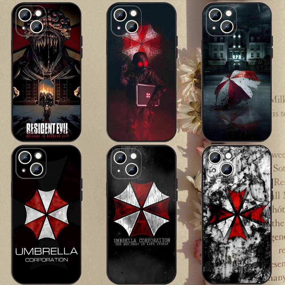 Umbrella Corporation Phone Case Silicone Soft For IPhone 17 Air 16 15 14 13 12 11 Plus Pro Max Plus