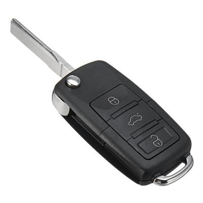Portable Car Key Style Safe Compartment Container Secret Hollow Storage Case