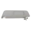 Car Sun Visor Gray Multifunctional Rugged Durable Side Sun Visor with Lamp and Mirror For Land Cruiser Prado Left: