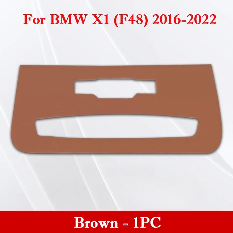 Car Trunk Door Protective Mat for BMW X1 IX1 U11 U12 F48 E84 2012-2026 Leather Anti Kick Pad Tailgate Anti-Scratch Cargo Liner