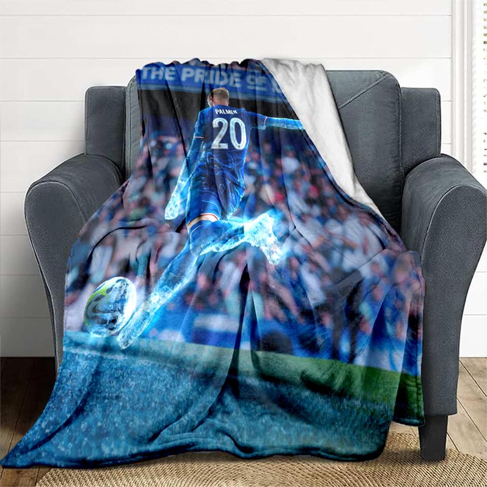 Chelsea Fc Football Player Blanket Ultrasoft Suitable For Office Picnics Chair Four Seasons Universal Digital Print