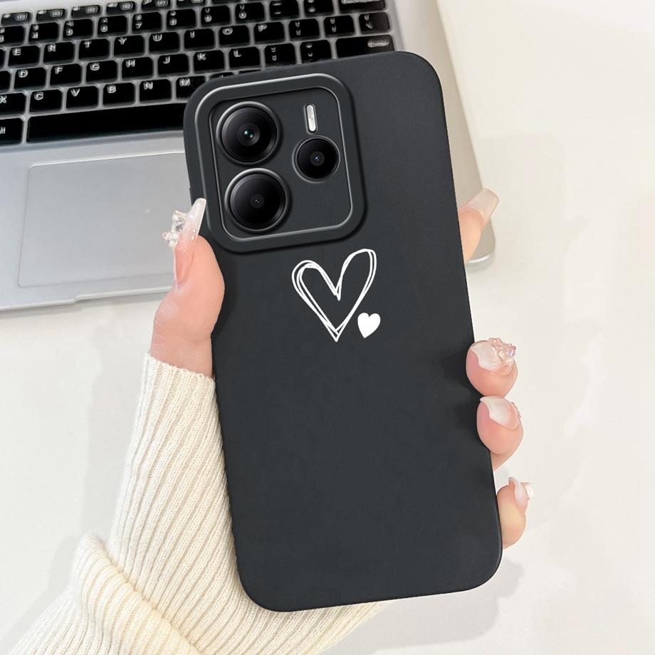 For Xiaomi Redmi Note 14 Pro Plus / Redmi Note 14 14s Note14 Pro Phone Case Silicone Soft Back Cover Dragon Cat Flower Butterfly