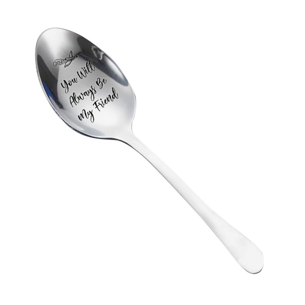 Engraved Spoon Best Present for Husband Madam Family and Friends Tableware