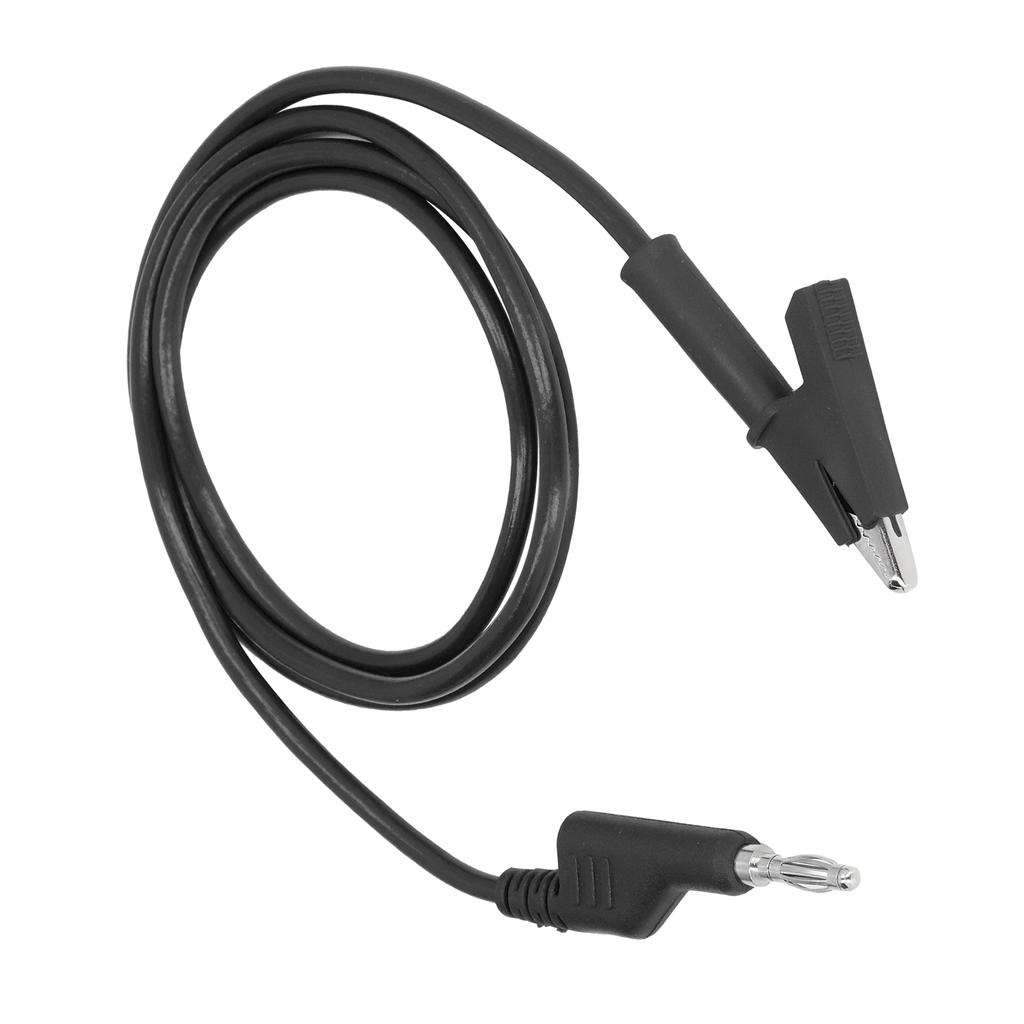   Clip Test  s Banana Plug Wire Cable Flexible for Electrical Testing J.70035‑1 4mm