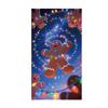 Christmas Door Curtain Background Door Decoration