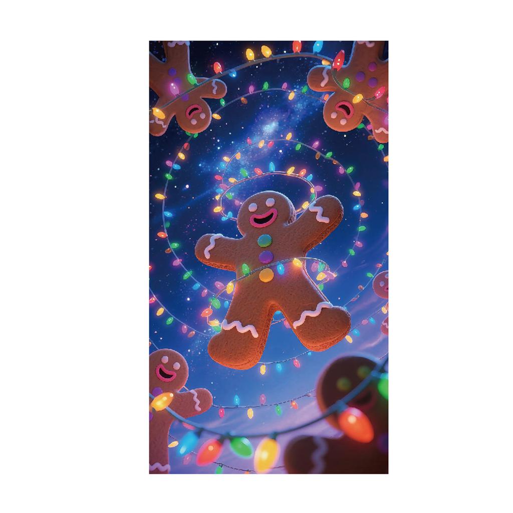 Christmas Door Curtain Background Door Decoration