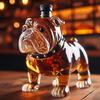 Whiskey Bottle Bulldog Decorative Alcohol Decanter Alcohol Decanter for Restaurants Shelves Collectible Liquor Bottle