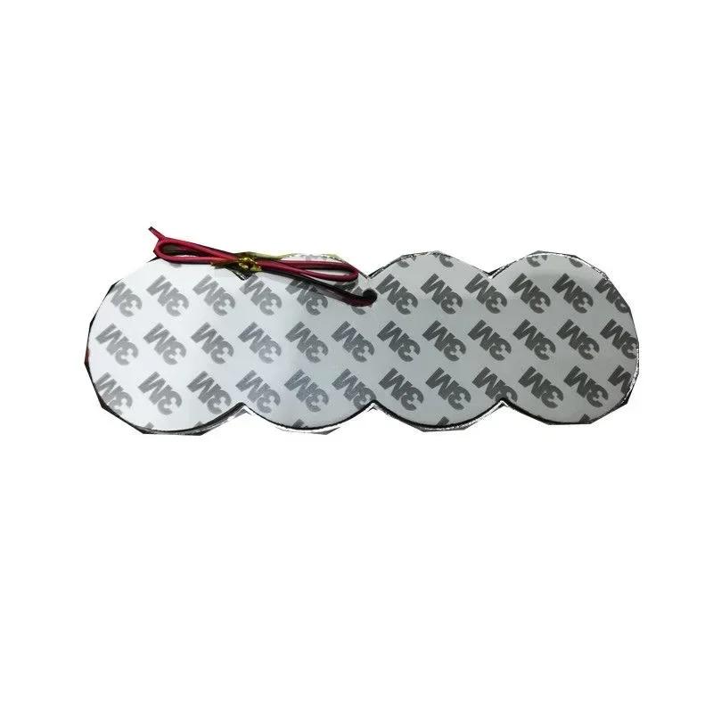 2025 Hot 18*5.8CM 5D logo LED car trunk logo lamp is suitable for W3 A3A45A 7A8S3 S4 S5 S6 S7 Q3 Q7TT decoration. Tail luminou RW8 gjzm7