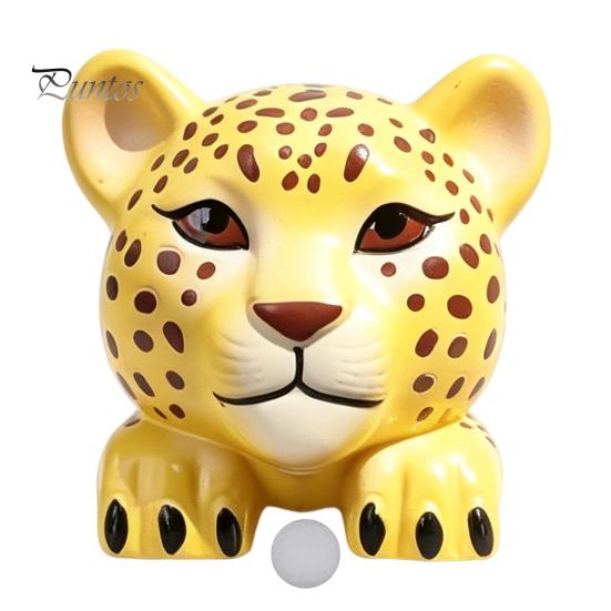 Resin Car Interior Decoration Cute Animal Vent Clip Air Freshener with Aroma Pad, Lion Mini Ornament for Leopard Deer Owl Dashboard Ornament,