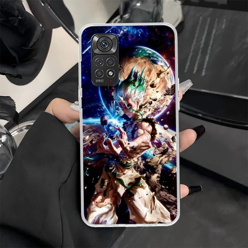 

D-Dr Stone Anime Phone Case for Xiaomi Redmi 14C 13C 12C 13 12 10 10A 10C 9 9A 9C 9T 8 8A 7 7A 6 6A K80 K70 K60 K40 Pro Cover Redmi 12C