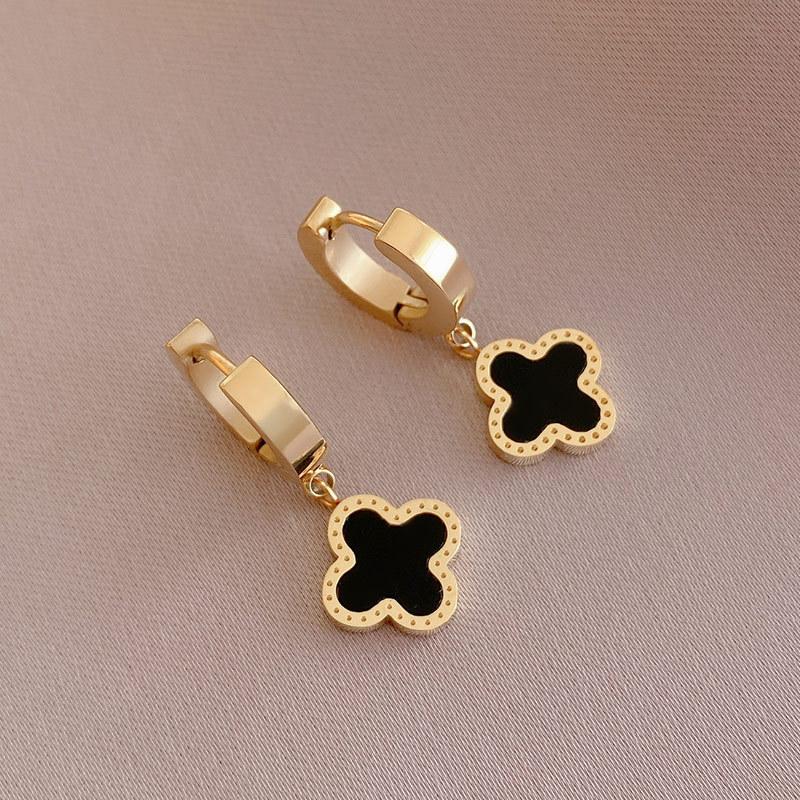 

Серьги из титановой стали, классические, простые, темпера