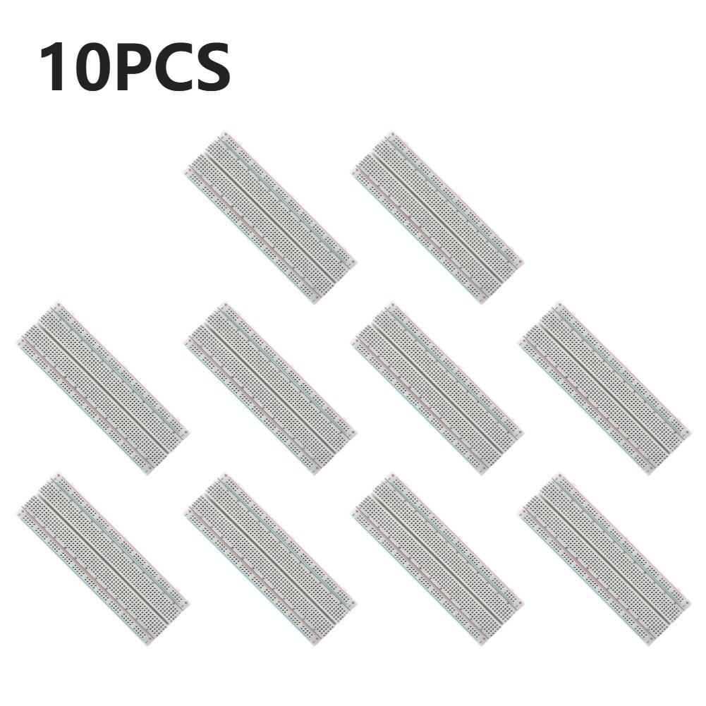 10/5/1PCS MB-102 Breadboard 830 Point Circuit Board DIY Solderless Spliceable Bread Board Universal Experiment Electronics Kit