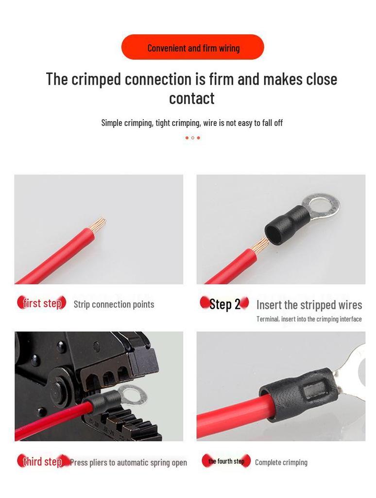 Flame Retardant Insulated Copper O-ring Terminal Lug