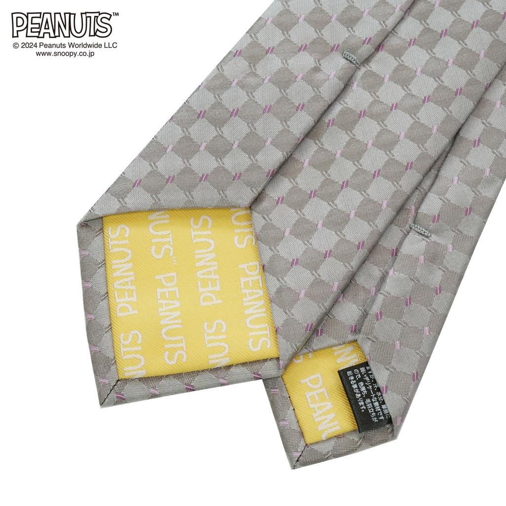 PEANUTS Necktie Peanuts Woodstock Necktie DW1113 Gray Necktie Snoopy Woodstock Character Present [Peanuts]