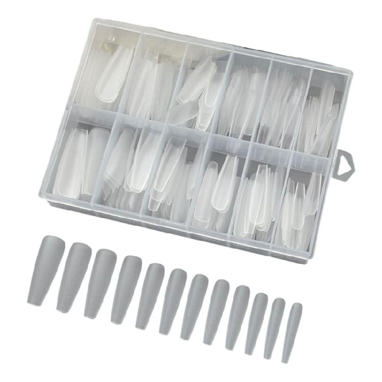 240 Pcs False Nail for Nail Extensions Press On Nail Extras Long Nail Tips Artificial Nail Full Cover Stick On Nail