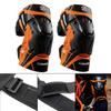 2Pcs Motorcycle Knee Pads Shock Absorbing EVA Foam Shock Resistant Guard Fits for Motocross Racing Mountain Bike Reflective