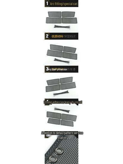 Compatible with 20-21 Magotan Diamond Mesh Radiator Grille Panel Modification