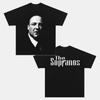 The Sopranos Tony Soprano Vintage TV Show Graphic TShirt Unisex Women Casual Cotton Streetwear Fans Top