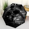Ronaldo's Legacy Football Portable Automatic Umbrella Retractable Design with 8-Rib Durability Sturdy Construction Travel Essential Stylish Accessory