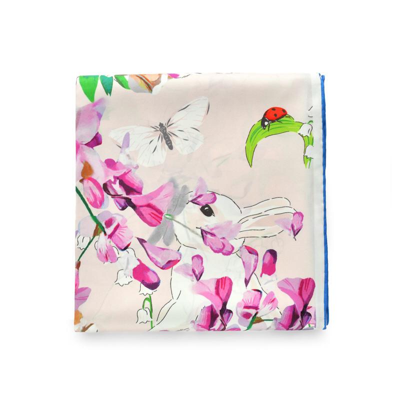 

Luxury chinese printed natural silk scarf female head scarfs real silk bandana square hijab scarves ladies spring summer shawl