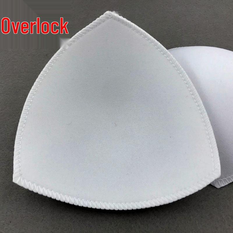 Inserções Esportivas Triangulares com Borda de Encaixe - Almofadas de Reposição Laváveis e Amigáveis à Máquina para Roupa de Banho e Roupa de Yoga.